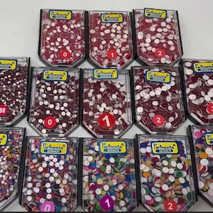 Indian Velvet Bindi Sticker Red Maroon Multi Color From 250 to 1000 Bindis