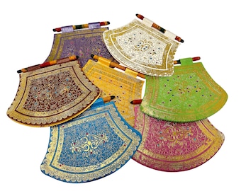 Bandhani Cash Envelope Set (Pack of 7) - Indian Wedding Favor