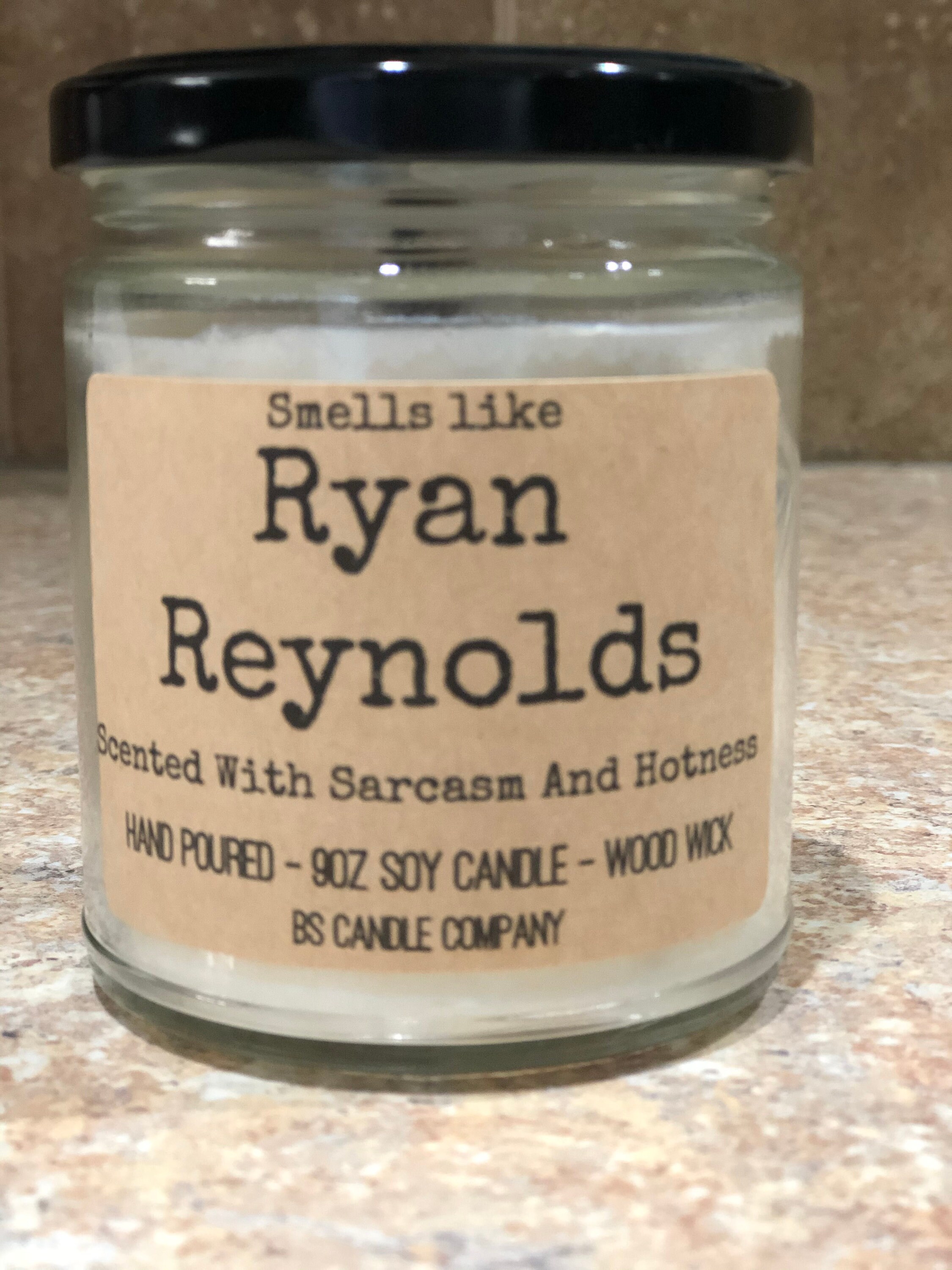 Ryan Reynolds Celebrity Prayer Candle - Funny Saint Candle - 8 inch Glass  Prayer Votive - 100% Handmade in USA - Novelty Celebrity Gift