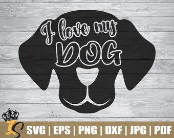 Download Love My Dog Svg Etsy PSD Mockup Templates