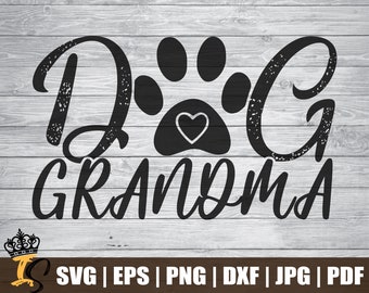 Download Dog Grandma Svg Etsy
