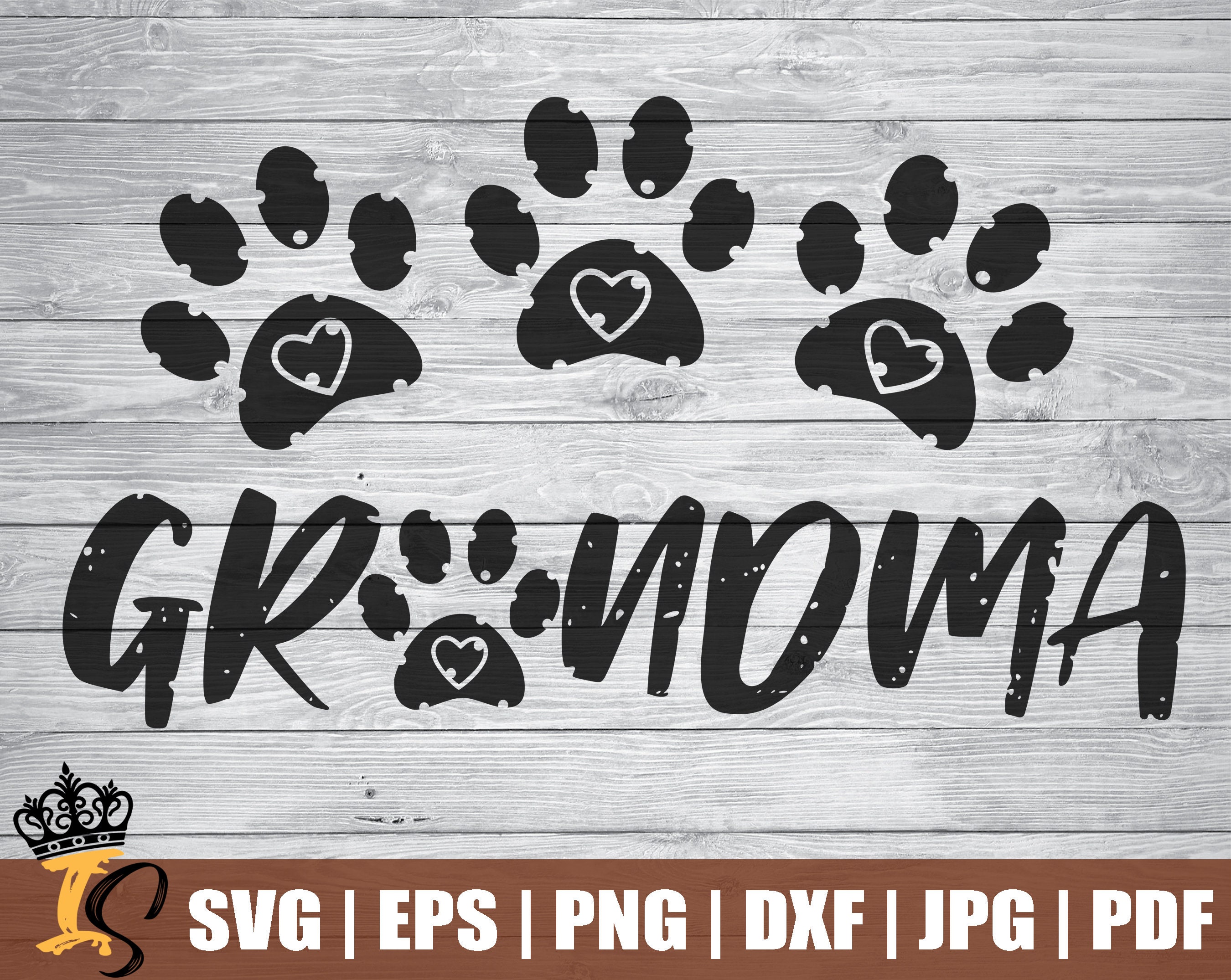 Download Grandma Dog/Cat Svg Comercial Use Instant Download | Etsy