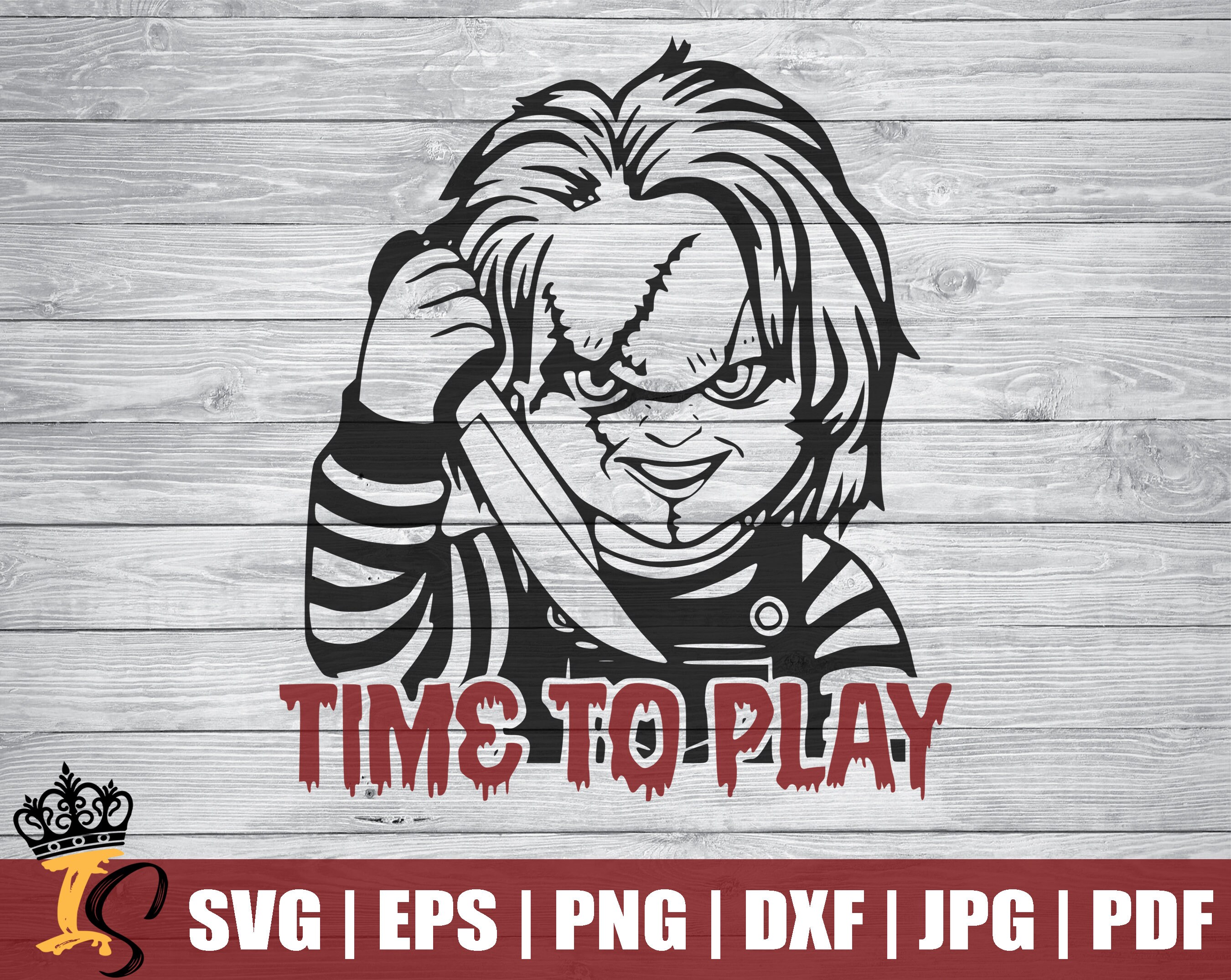 Chucky SVG Free For Cricut