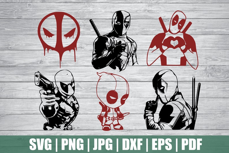 Download Deadpool Bundle Svg Deadpool Svg Superhero Svg Hero Svg | Etsy