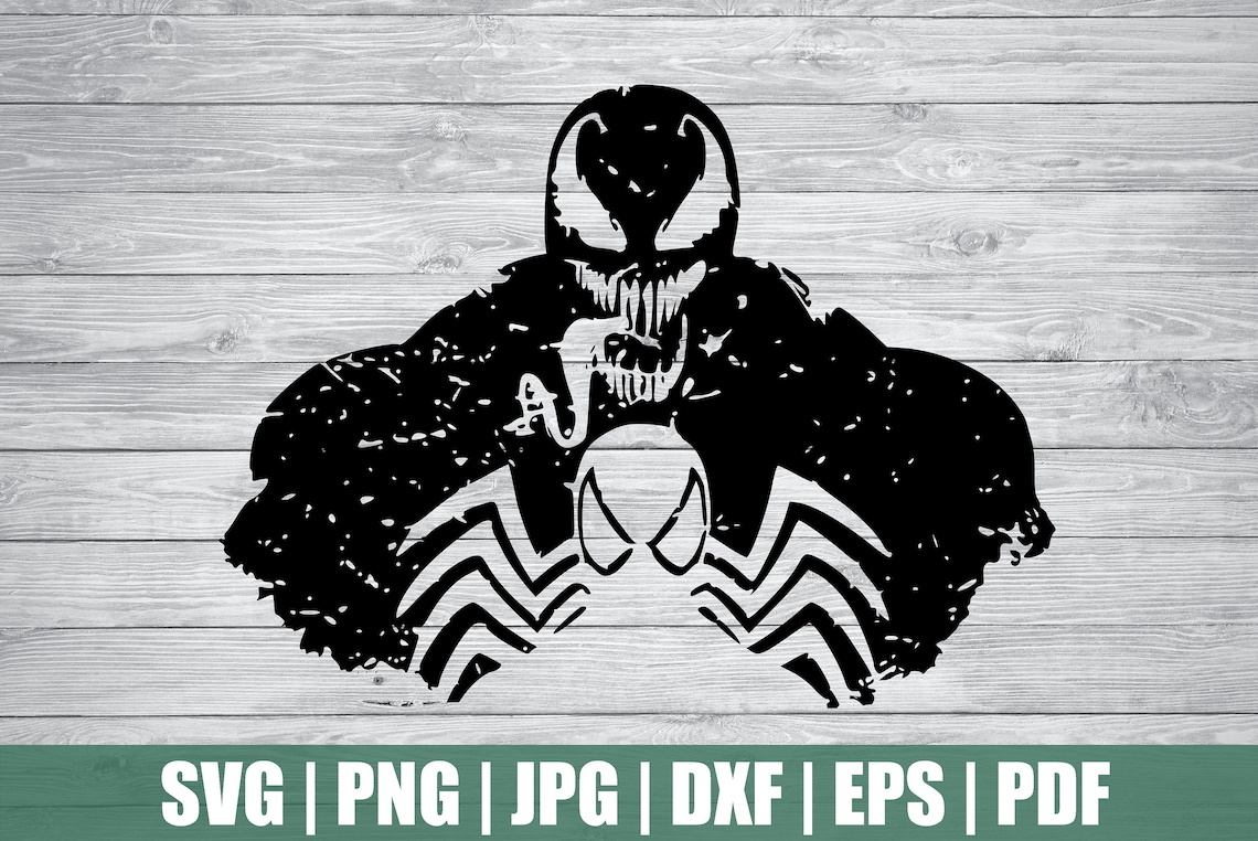 Venom SVG SpiderMan SVG Superhero Svg Cut File Venom | Etsy
