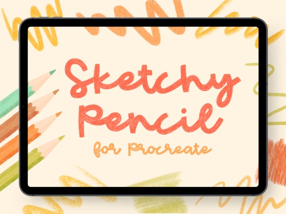 Procreate Pencil Brushes By Semigloss Design | TheHungryJPEG
