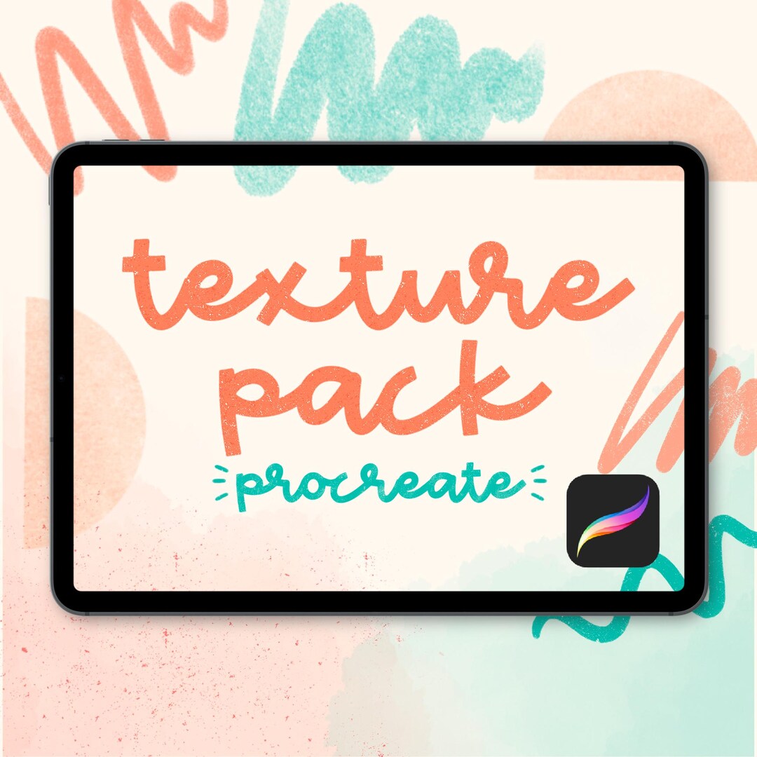 Texture Procreate Brush Set: Grain & Shader iPad Brushes (digital ...