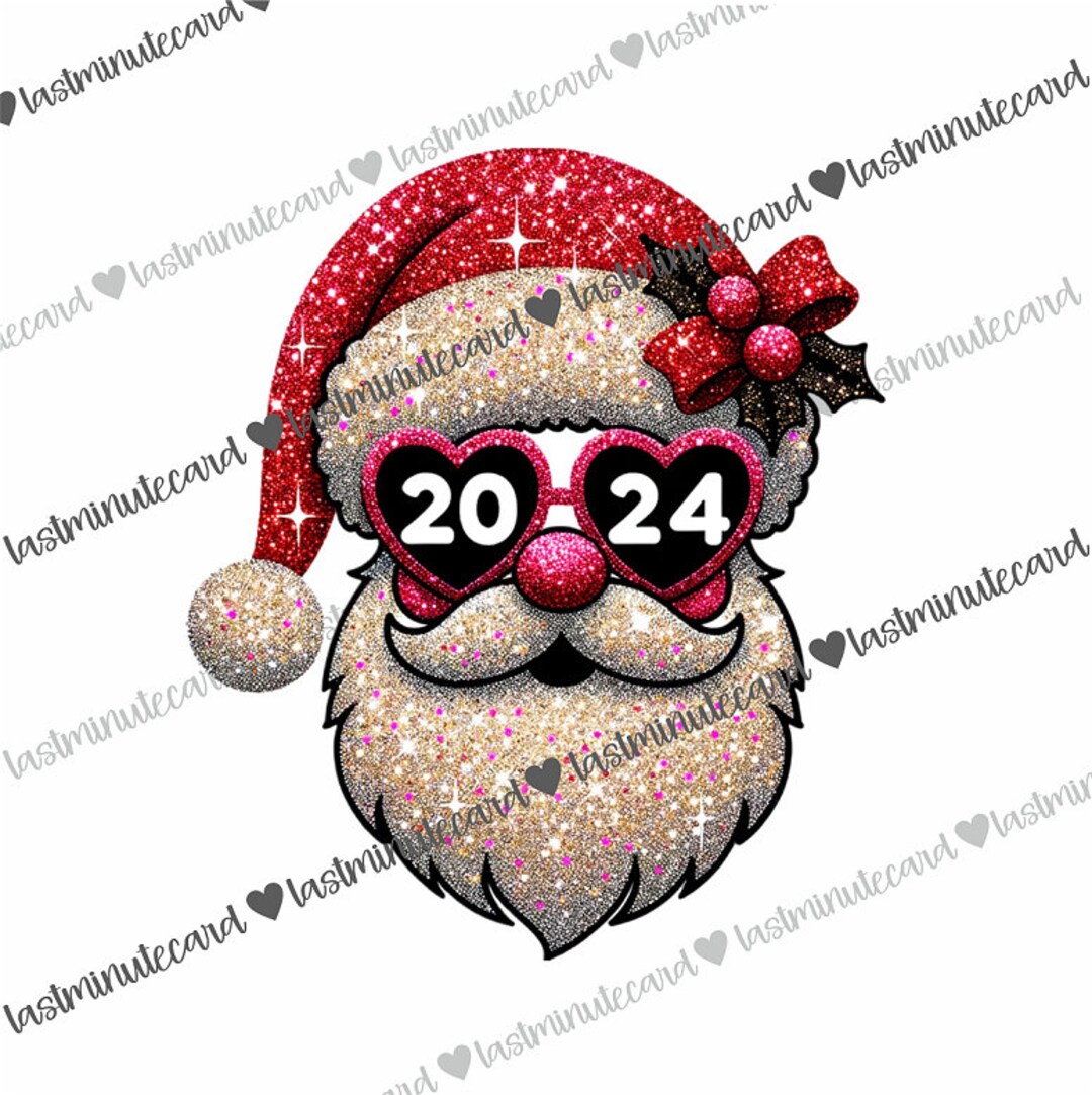 Santa Claus 2024 Sublimation Designs Christmas Cheerful Etsy