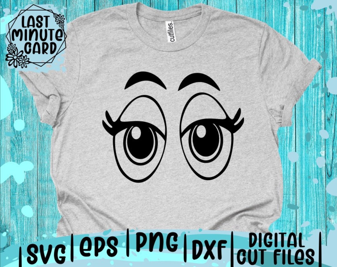 Anime Girl Eyes SVG Bundle, Anime Eyes Svg, Eyes Svg File, Eyelashes svg,  Manga eye Svg, Cartoon eyes svg, Svg cut file, Anime Eyes Cricut.