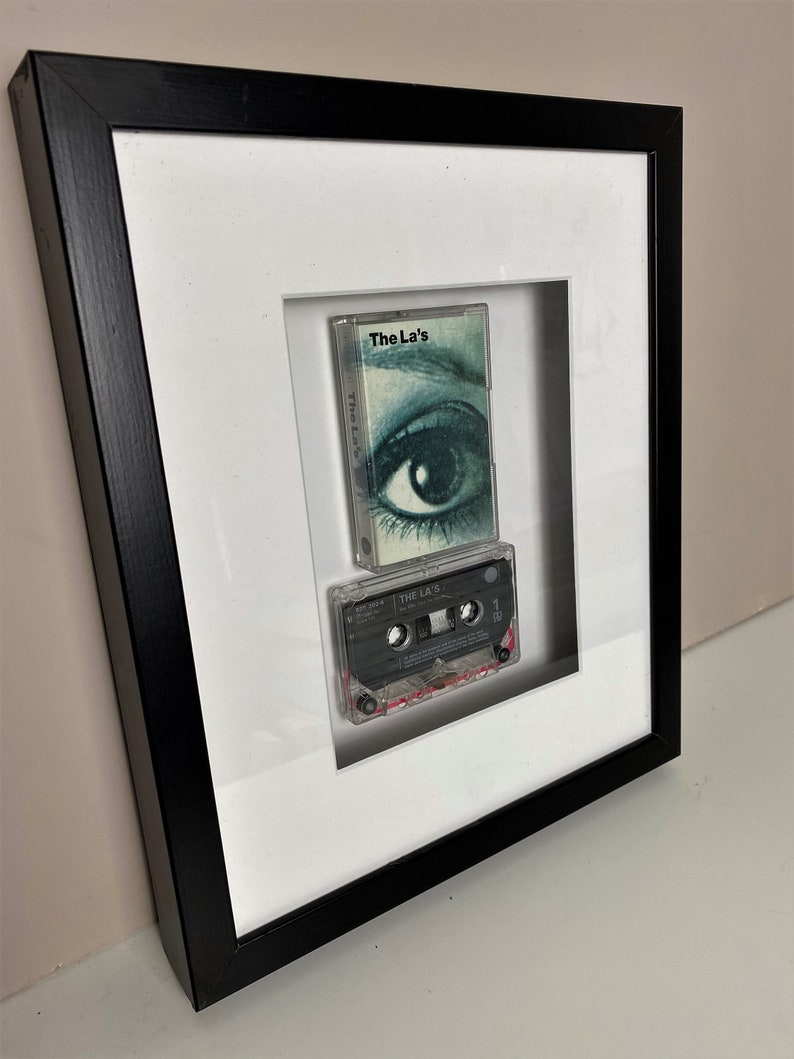 Music Lover Original Gifting Poster Frame Debut Album Cassette Vintage Poster The La/'s Original Cassette Album Cover Art