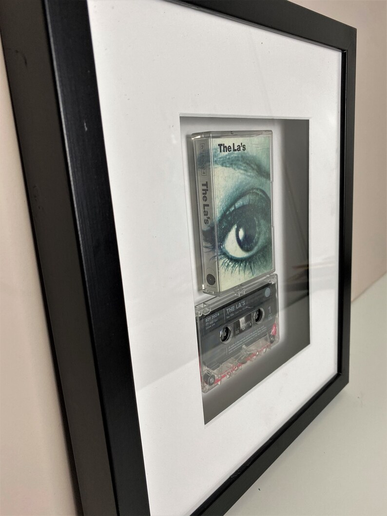 Music Lover Original Gifting Poster Frame Debut Album Cassette Vintage Poster The La/'s Original Cassette Album Cover Art