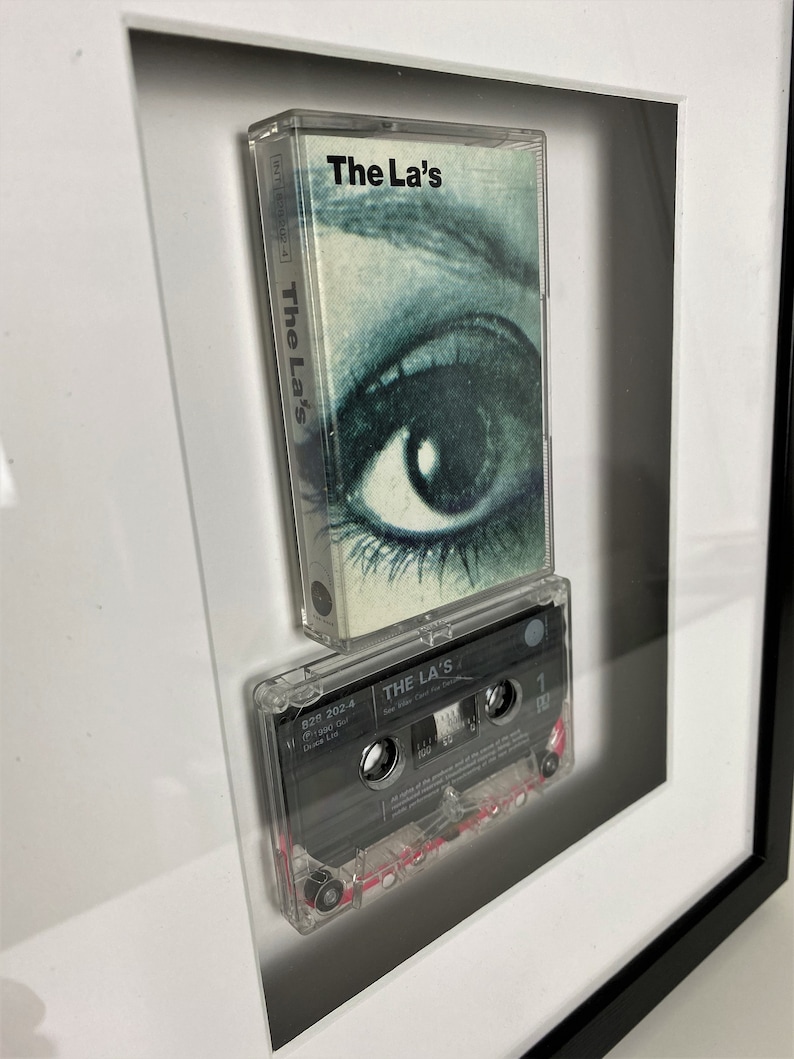 Music Lover Original Gifting Poster Frame Debut Album Cassette Vintage Poster The La/'s Original Cassette Album Cover Art