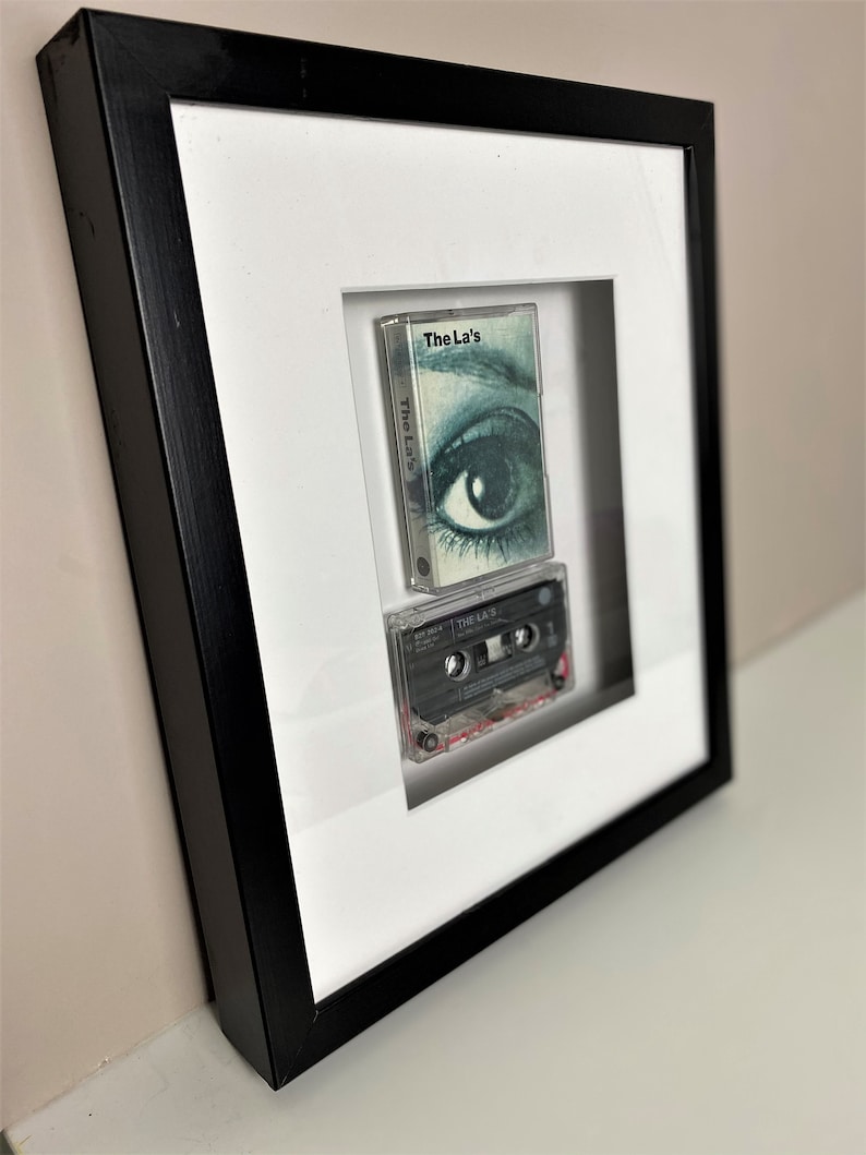 Music Lover Original Gifting Poster Frame Debut Album Cassette Vintage Poster The La/'s Original Cassette Album Cover Art