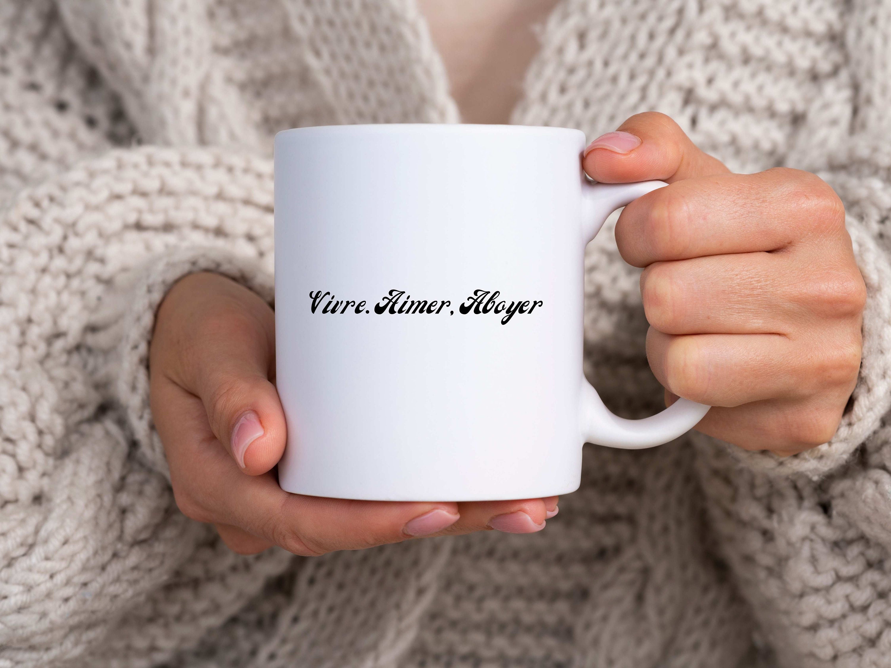 Mug Vivre Aimer Aboyer