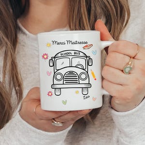 Taza de regalo de agradecimiento para el maestro - idea de regalo para el maestro de la escuela - maestro - gracias maestro
