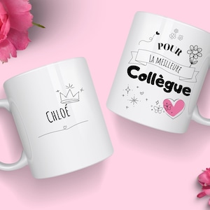 Mug For the best colleague - Personalized mug - Colleague gift - Birthday gift -