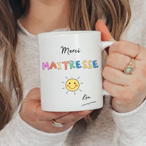 Taza de regalo de agradecimiento para el maestro - idea de regalo para el maestro de la escuela - maestro - gracias maestro