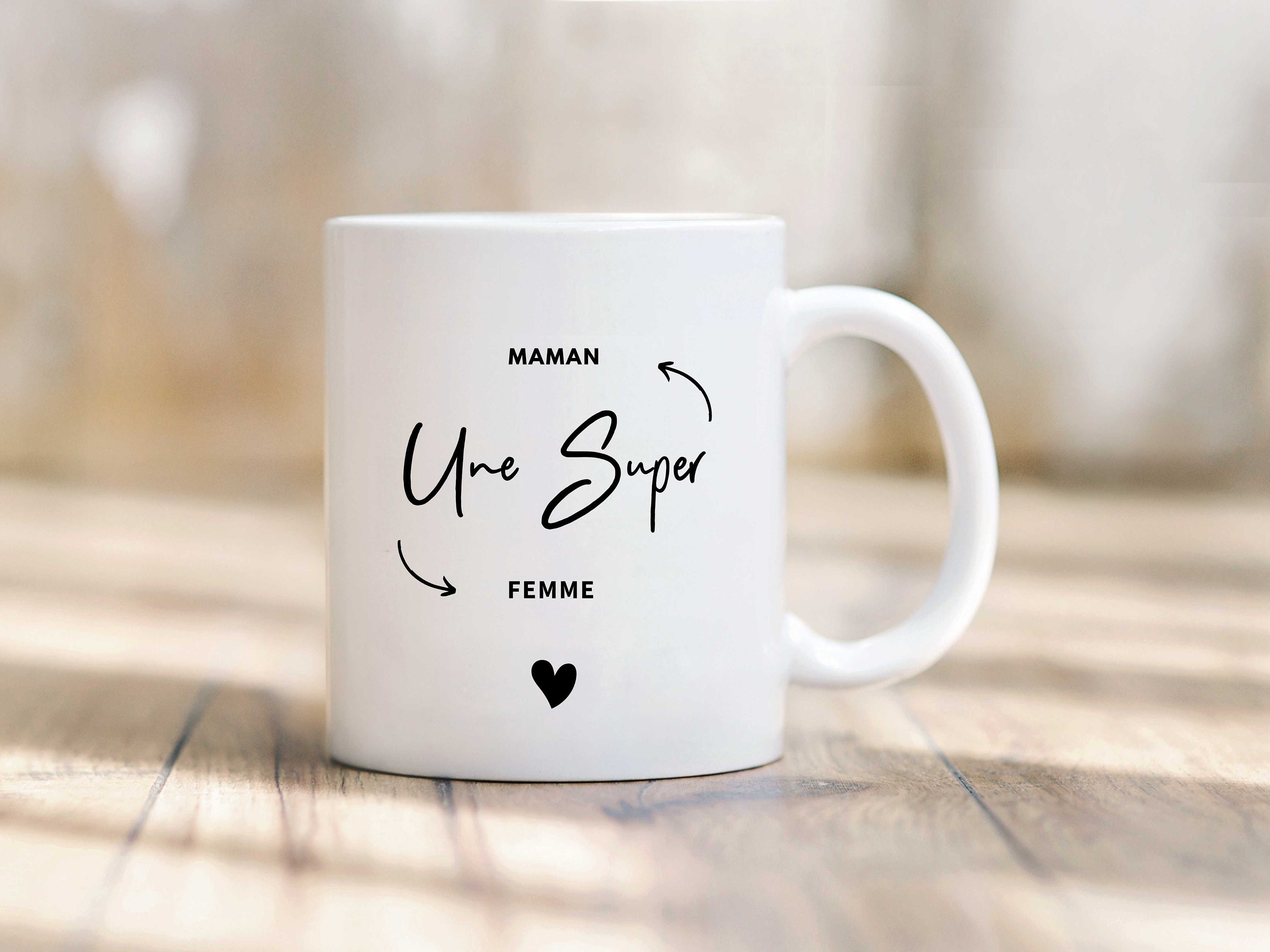 Mug Une Super Maman, Femme