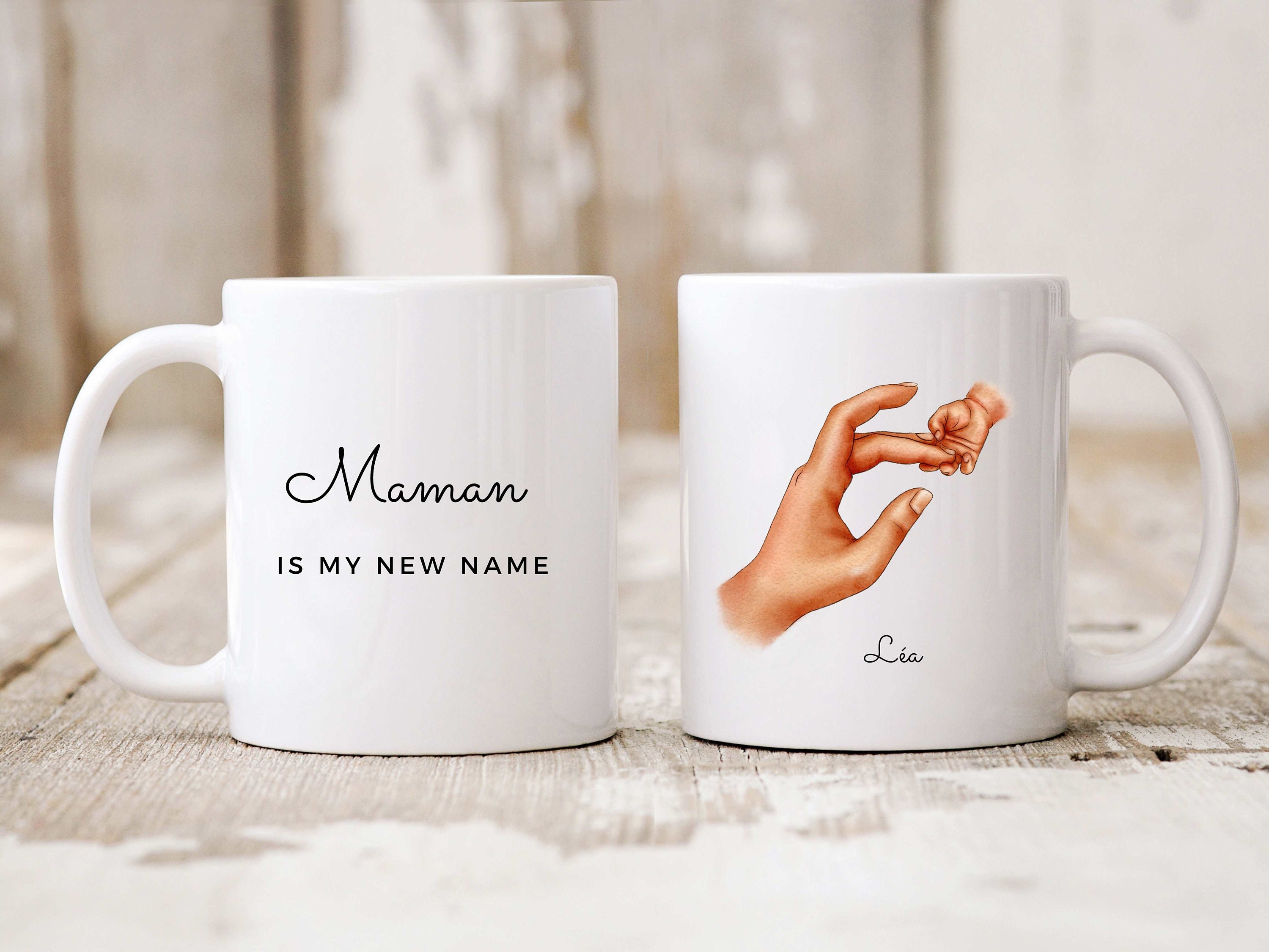 Mug Maman Is My New Name à Personnaliser
