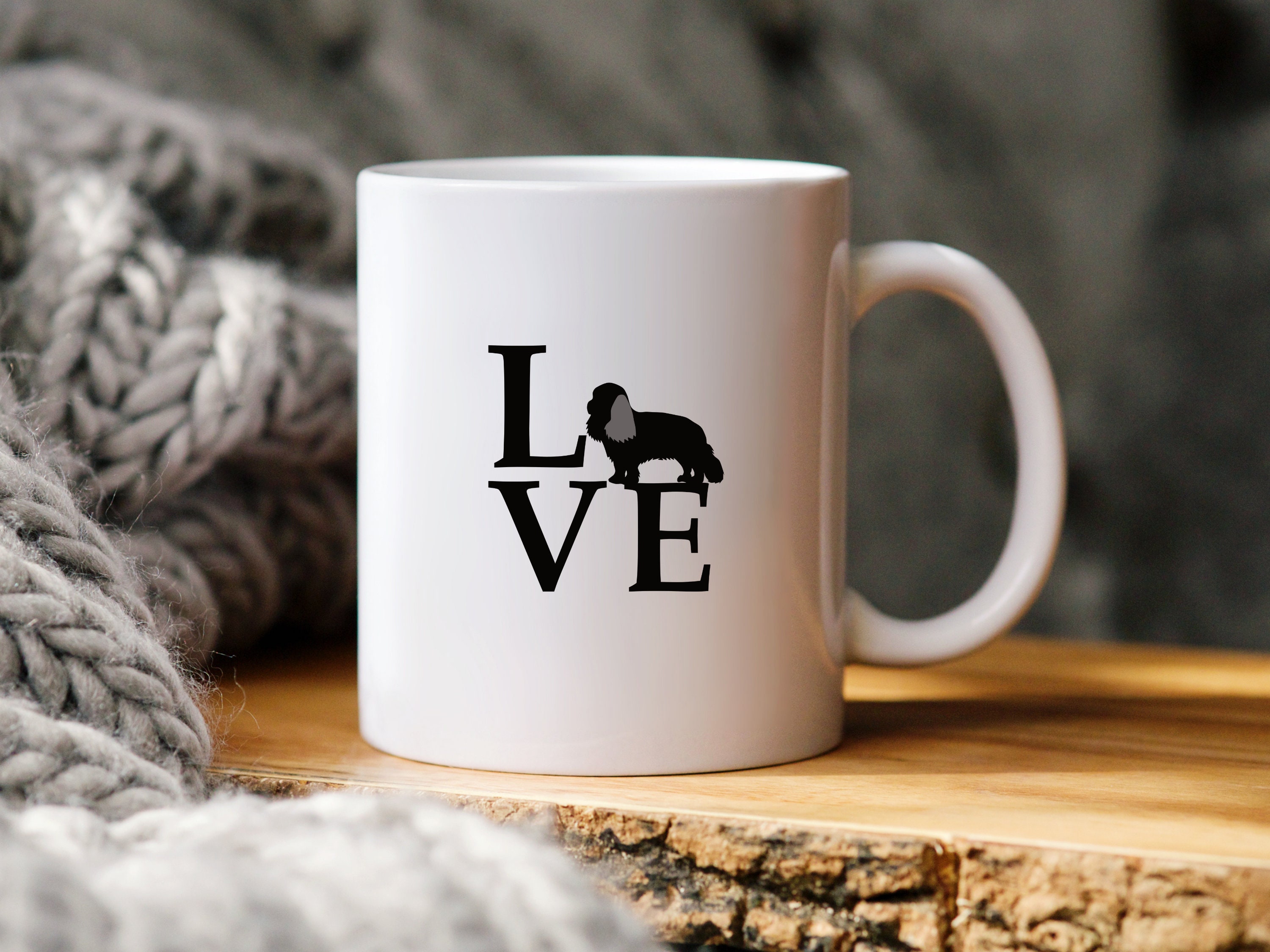 Mug Cavalier King Charles à Personnaliser