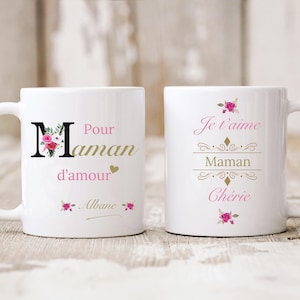 Love Mom Mug - Mom Gift - Mom Gift Idea - Mother&#39;s Day - Birthday Gift -