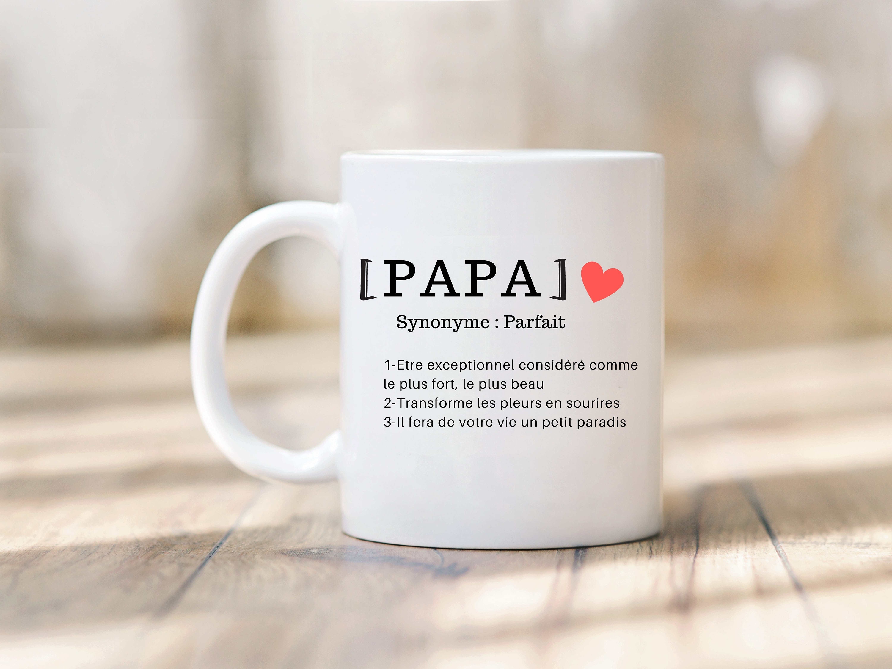 Custom papa mug -  France