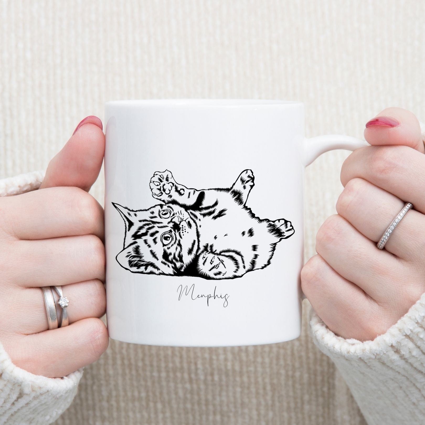 Mug Chat Joueur à Personnaliser