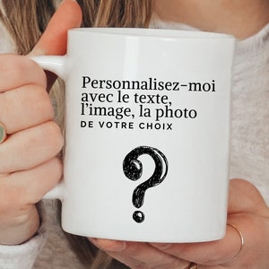 Personalizuj mnie - Spersonalizowany kubek - Pomysł na prezent - Spersonalizowany prezent - Urodziny - Miłość - Niespodzianka - Kubek ze zdjęciem - Kubek z wiadomością -