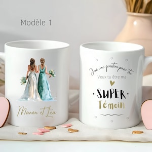 Wedding witness mug - wedding witness gift idea - wedding mug - Wedding Witness -