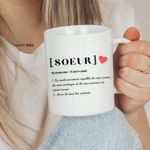 Sister Definition Mug - Sister Mug - Sister Gift - Sister - Birthday Gift - Definition Mug - Sister Definition - Dictionary - Gift -