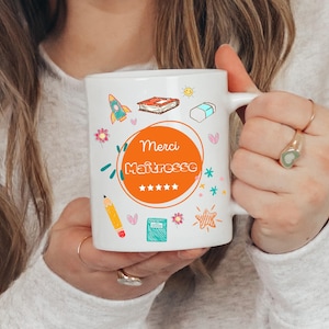 Taza de regalo de agradecimiento para el maestro - idea de regalo para el maestro de la escuela - maestro - gracias maestro