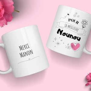 Nanny Mug - Nanny Thank You Mug - Nanny Gift - Thank You Nanny