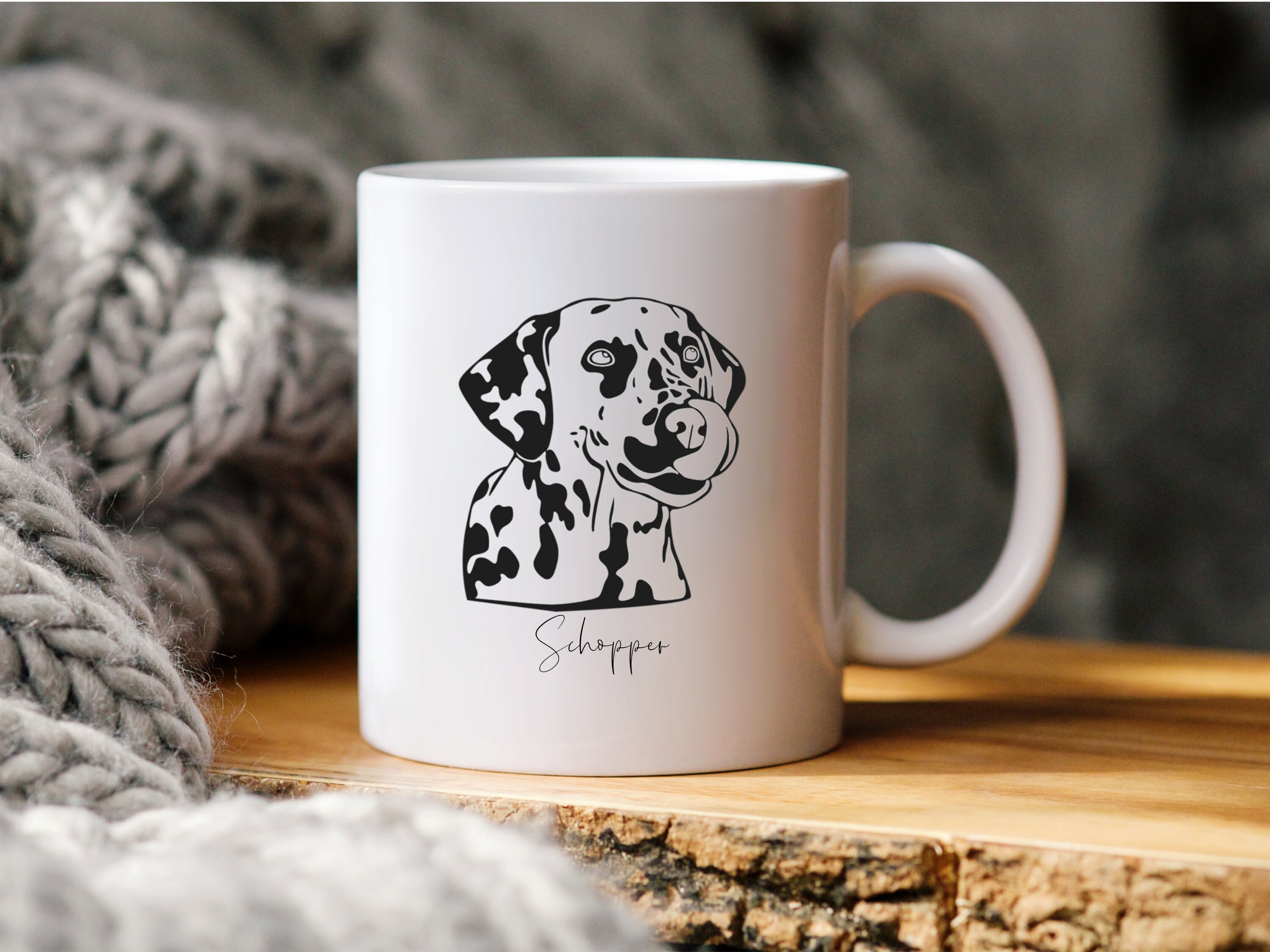 Mug Chien Dalmatien
