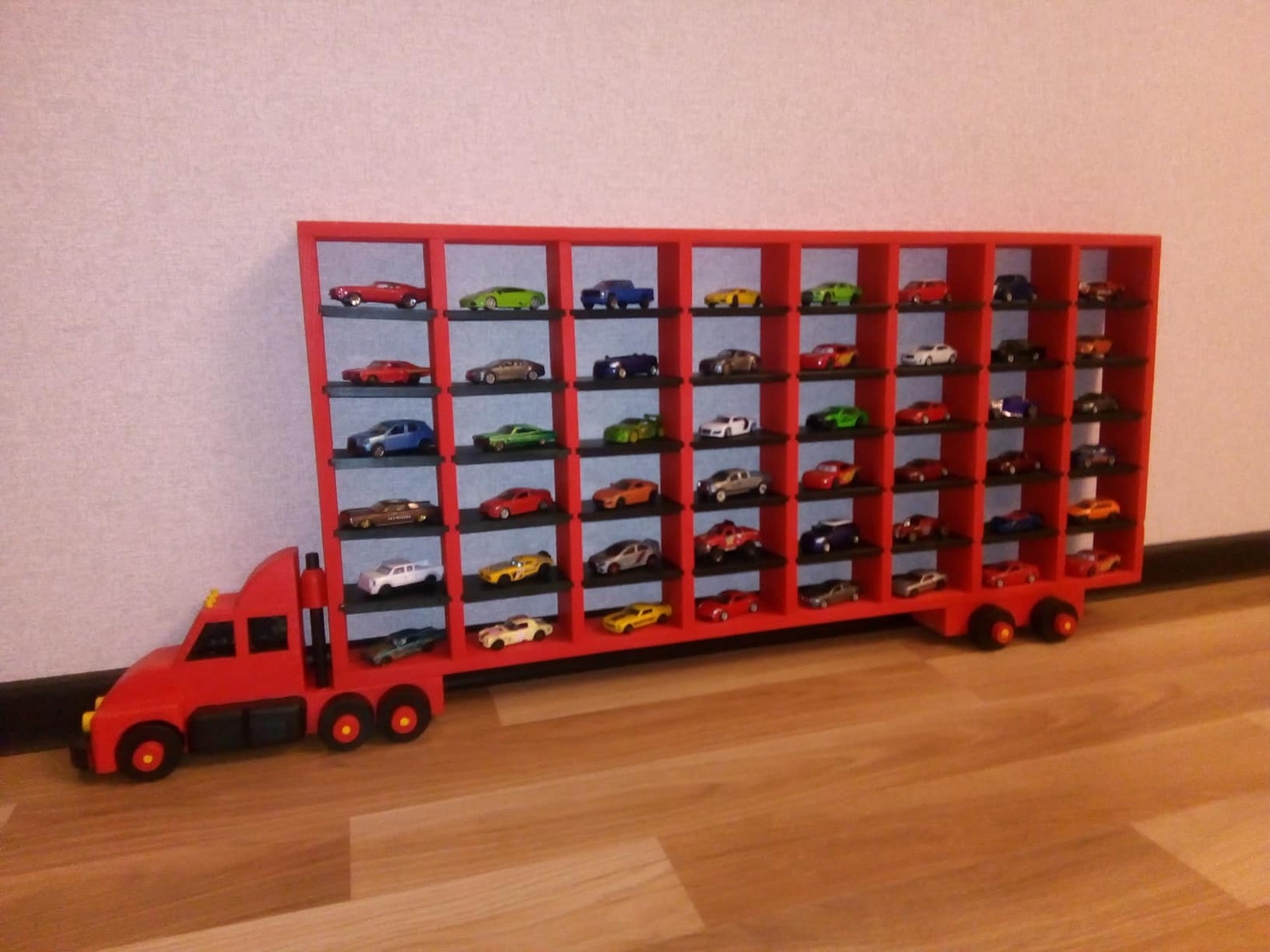20 Genius Toy Storage, Toy Car Garage, Parking Garage, Big Rig Shelf