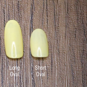 Peach Orange French Natural Press On Nails Nails False Nails Fake Nails Stick On Nails Short Oval image 3