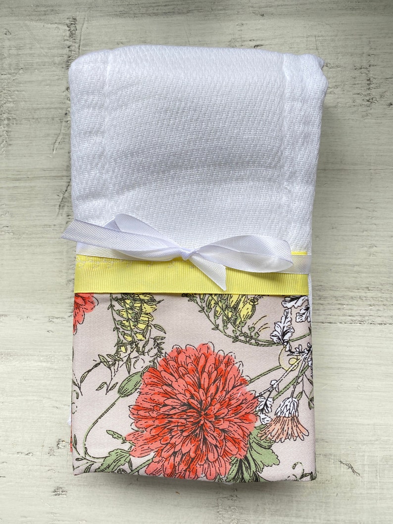 Set of 2 Baby Burp Cloths