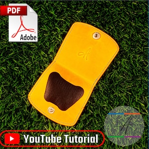 Leather Coin Purse - PDF Pattern with Video Guide