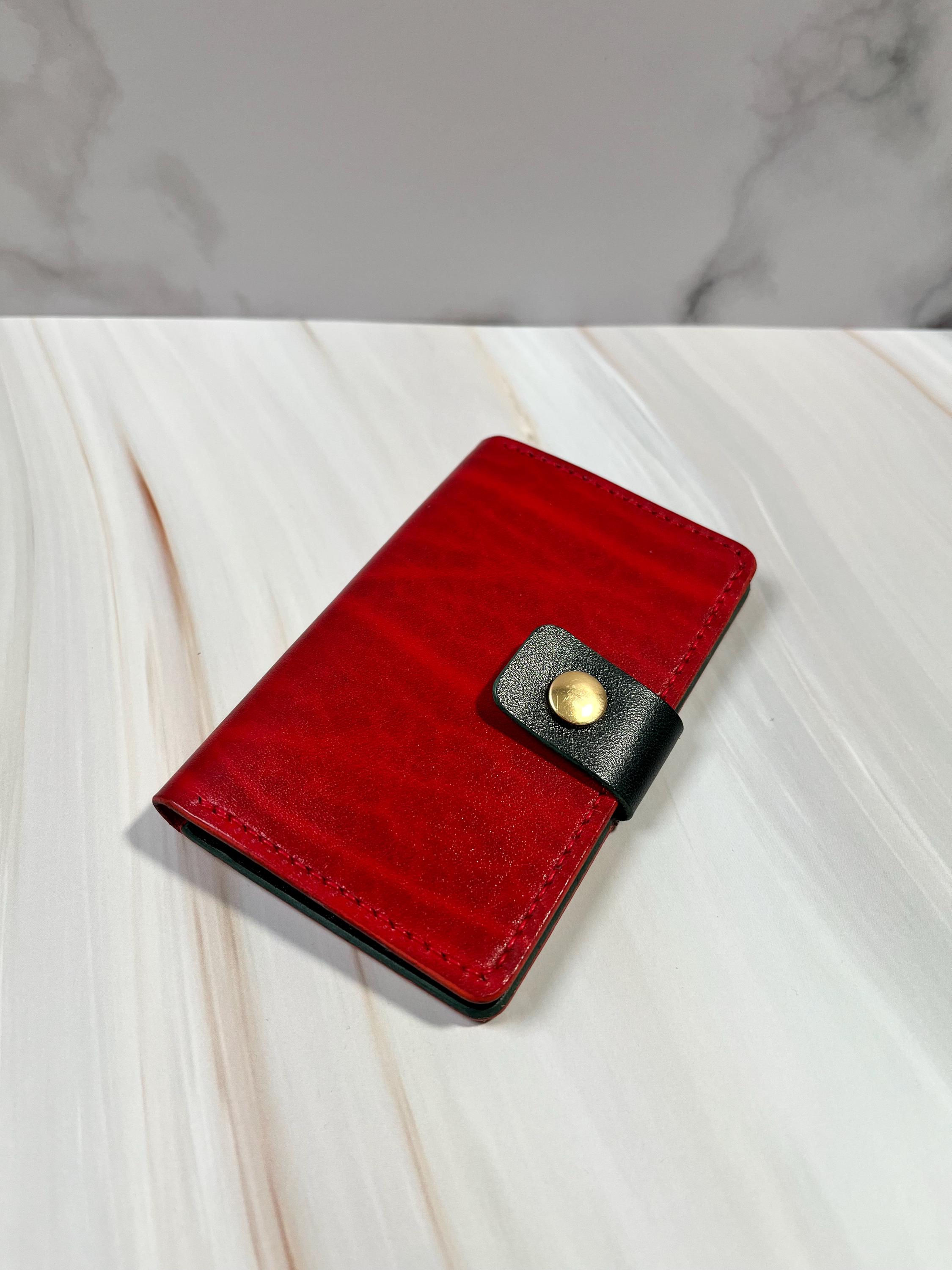 Portefeuille en cuir fait main – Fin et compact Fabriqué à la main
