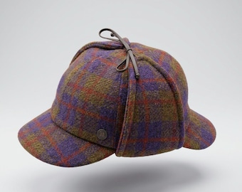 Genuine Wool Lock & Co Hatters Tweed Deerstalker Hat in Lovely