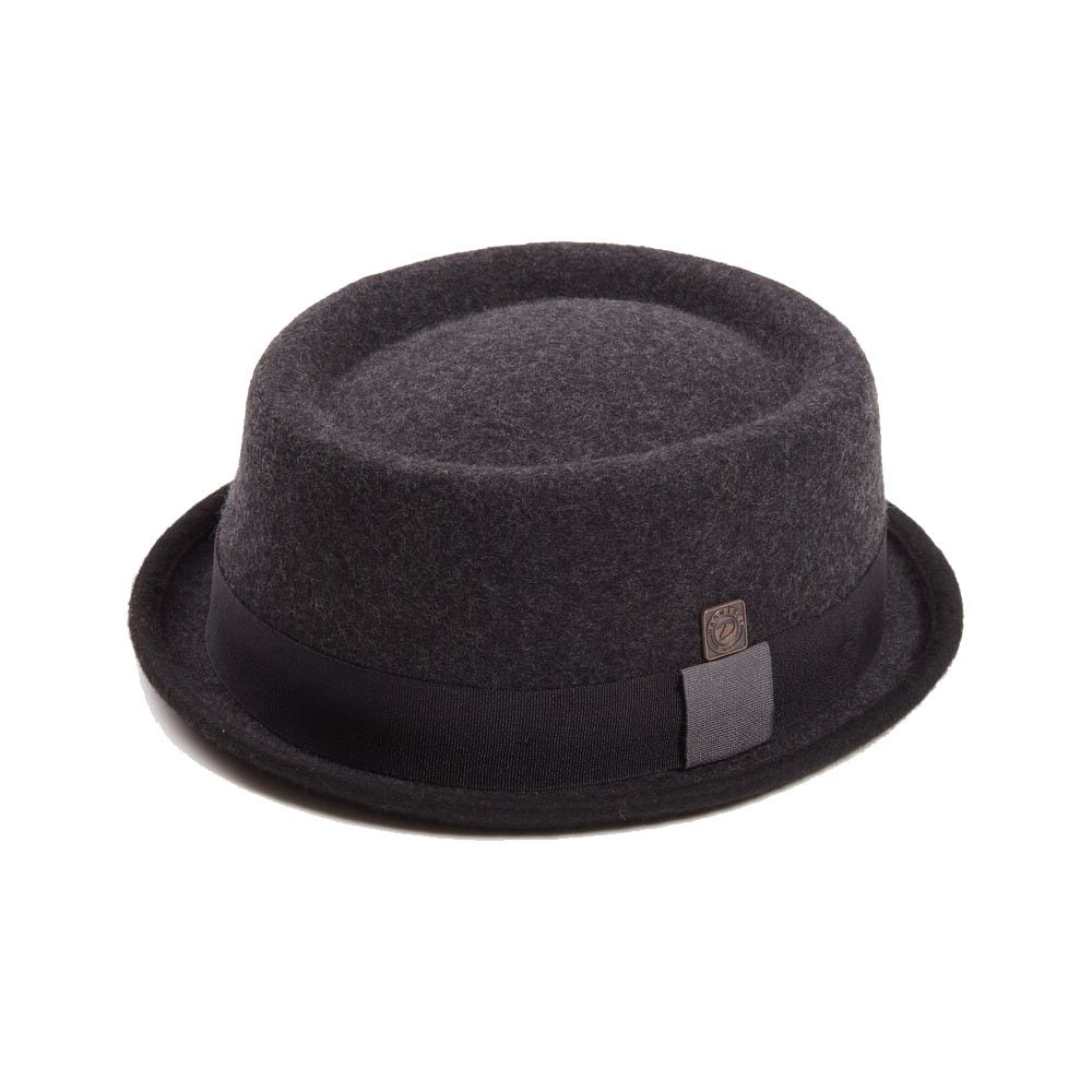 Chapeau d'hiver en feutre bicolore Dasmarca EDWARD - Noir / Marron