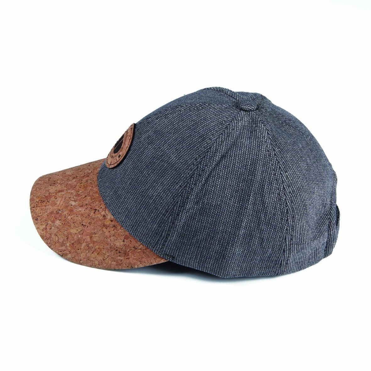 Tyler Taupe Cotton Summer Baseball Cap With Cork Visor Etsy UK