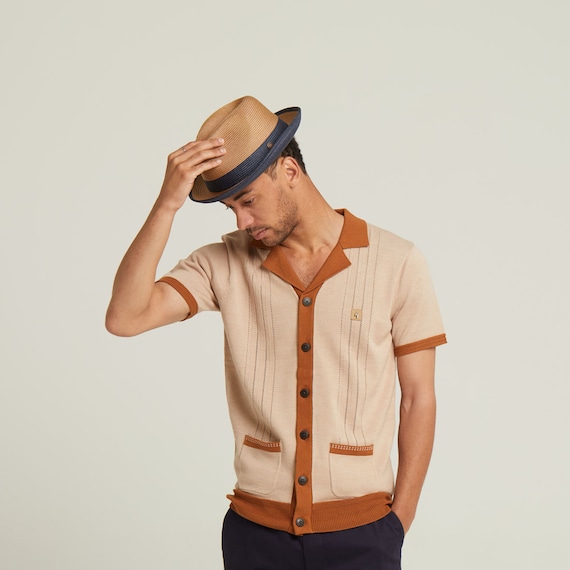 Dasmarca-florence-rust-brown Summer Hat-fedora Hat-two Tone