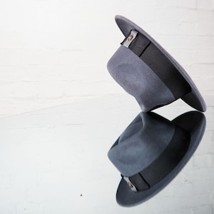 DASMARCA-Pablo-Slate-chapeau hat-grey hat-fedora hat-winter hat-dress hat-felt hat-unisex hat