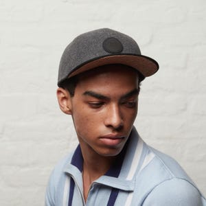 Dasmarca JOHNNY wool baseball cap - Grey