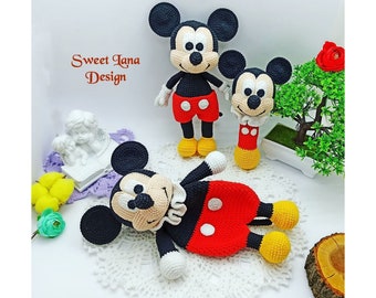 Mickey Mouse Rattle Etsy