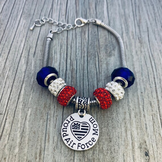 air force mom charm