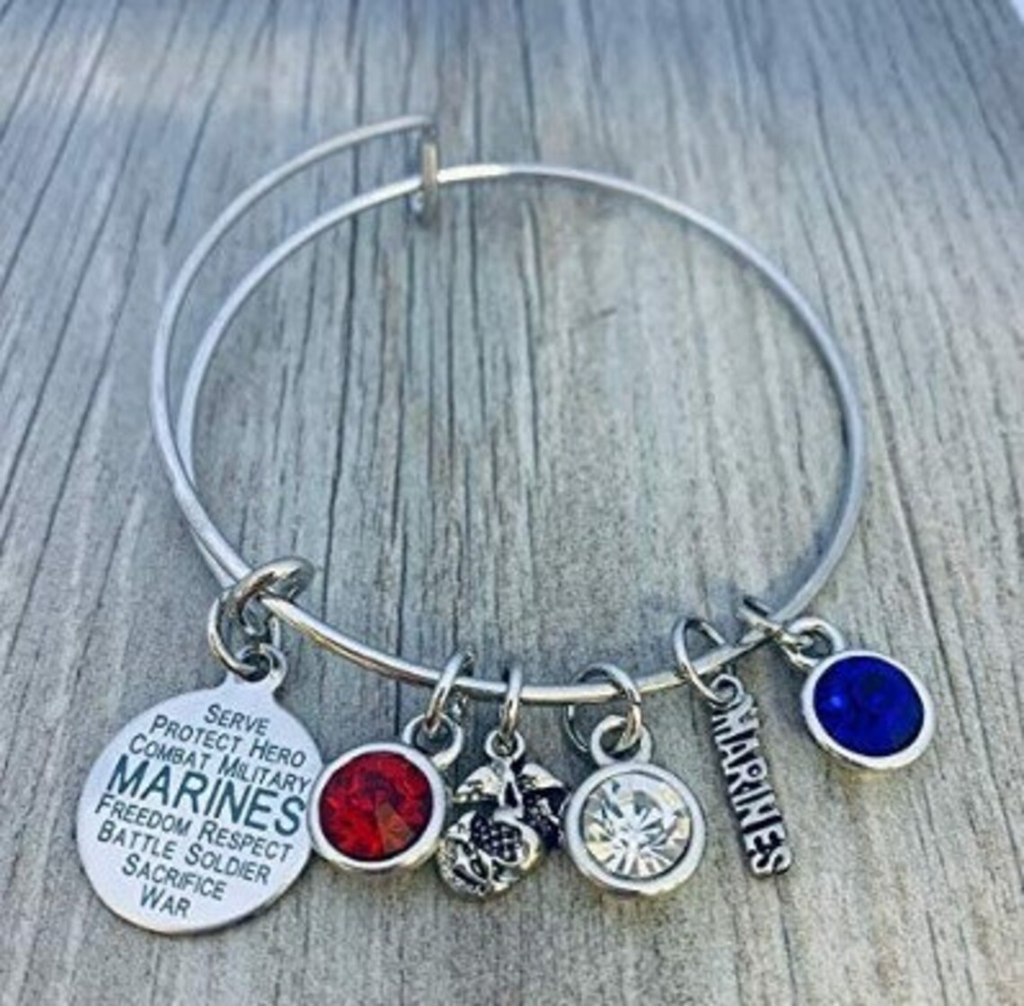 marine mom bracelet