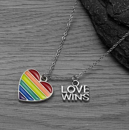 Love clearance wins necklace