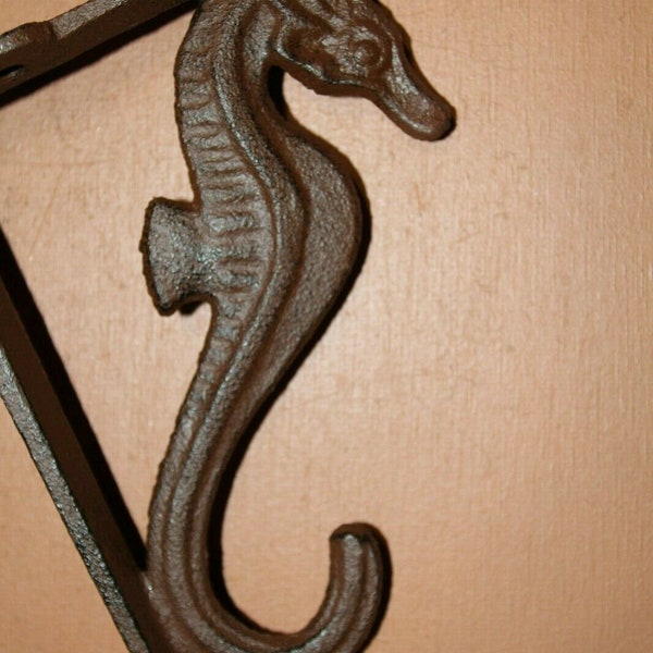 Seahorse Corbels | 4 7/8 inches | Cast Iron | B-75b  Fast Free Shipping