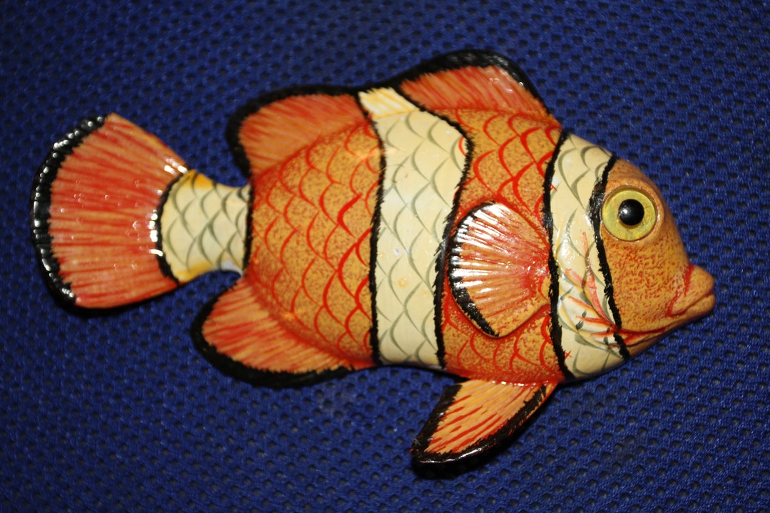 6 Inch Tropical Fish, Species Correct Craft Wreath Netscape Supply Cake ...